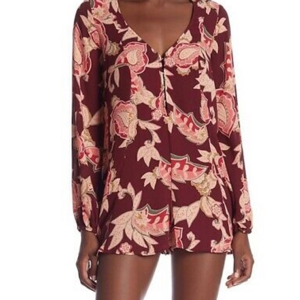 Show Me Your Mumu Floral Romper